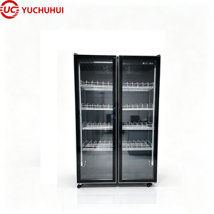 Enfriador Vertical de Bebidas con Puerta de Vidrio para Supermercado, Exhibidor de Bebidas con Puerta de Vidrio, Refrigerador Coca-Cola - Product Image 1