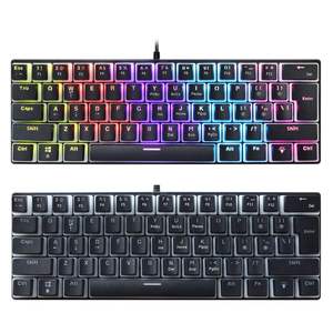 Clavier de jeu mécanique 61 touches OEM/ODM avec gravure laser, hotswap, 60 %, Type-C – Offre spéciale Amazon - Product Image 1