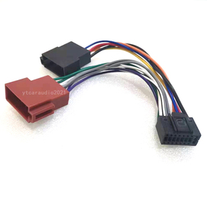 <span class=keywords><strong>Adaptateur</strong></span> de faisceau de câbles ISO PI100 16 broches pour <span class=keywords><strong>autoradio</strong></span> <span class=keywords><strong>kenwood</strong></span> 2003-on Audio 2-Head Speaker Wire Connector Cable - Product Image 3