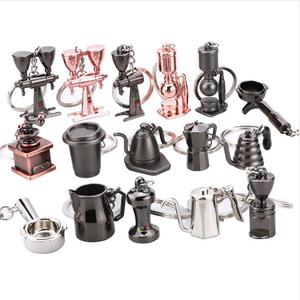 Nuovi Accessori per <span class=keywords><strong>Caffè</strong></span> di Alta Qualità, Portachiavi a Forma di Tamper e Portafiltro, Molto Venduti - Product Image 3