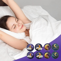 Patchs de sommeil aux herbes naturelles pour une relaxation profonde et une utilisation nocturne, améliore le repos et le confort, patchs d'aide au sommeil aux billes d'huile
