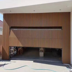 <span class=keywords><strong>Porte</strong></span> <span class=keywords><strong>de</strong></span> <span class=keywords><strong>garage</strong></span> moderne en alliage d'aluminium et acier, élégante, pour villa, insonorisée, isolante, ignifuge - Product Image 5