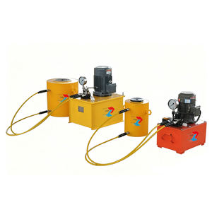 أسطوانة هيدروليكية كهربائية بقوة 50-100 طن ذات شوط ممتد وعمل مزدوج مع رافعة سريعة الإرجاع هيدروليكياً - Product Image 1