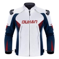 Veste de moto pour homme Duhan D-2268, prix d'usine personnalisé, prix raisonnable, vestes en cuir pour moto pour homme