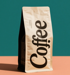 Grado profesional Cerradura <span class=keywords><strong>de</strong></span> doble cremallera Granos <span class=keywords><strong>de</strong></span> café especiales Embalaje personalizado Mylar Diseño personalizado 1,5 kg Bolsa <span class=keywords><strong>de</strong></span> pie - Product Image 1