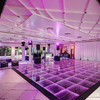 Envío Gratis en 48H, Pista de Baile LED DMX, Pista de Baile Magnética de Vidrio Transparente, Alquiler de Pista de Baile LED Profesional para Eventos, Club Nocturno