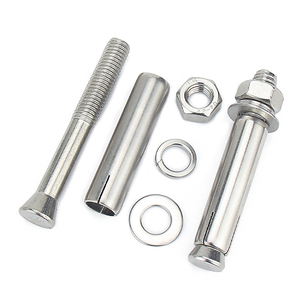 Anclaje de expansión de acero inoxidable A2-70 304 316 para pared M16 12mm, tornillo de tierra para hormigón, perno de expansión, precio. - Product Image 4