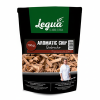 Astilla de leña seca de roble de alta calidad en bolsas Precio barato Astillas de madera de manzana para estufas de barbacoa Chimenea