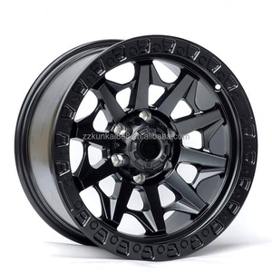 Jantes tout-terrain 17 pouces 6X139.7, jantes de camion 4X4, alliages pour Ford F150 Bronco Ranger 4x4, jantes en alliage d'aluminium A356 robustes - Product Image 1