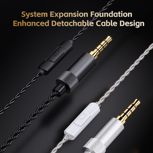 QKZ หูฟัง AK9 Pro in แบบมีสายหูฟังชนิด In-Ear หูฟัง Hi-Fi เสียงไฮไฟพร้อมไมค์ในสายควบคุมไมโครโฟนอินไลน์สำหรับเล่นเกมดนตรี - Product Image 5