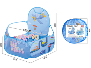 <span class=keywords><strong>Tente</strong></span> de <span class=keywords><strong>jeu</strong></span> pour enfants Chenghai Samtoy en toile hexagonale avec piscine à balles océaniques, jouet de <span class=keywords><strong>jeu</strong></span> en plein air pour bébé, <span class=keywords><strong>tente</strong></span> de <span class=keywords><strong>jeu</strong></span> pop-up avec panier de basket-ball - Product Image 3