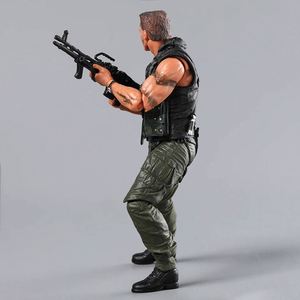 Figurine articulée NECA <span class=keywords><strong>Commando</strong></span> John Matrix Schwarzenegger, modèle PVC, jouet - Product Image 5