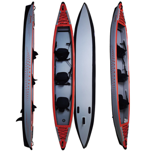 <span class=keywords><strong>Kayak</strong></span> inflable de tres personas de <span class=keywords><strong>alta</strong></span> presión con tecnología Drop Stitch, de 0.9 mm de grosor y 80 cm de ancho, para drifting. - Product Image 3