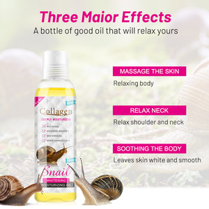 Huile de massage corporelle raffermissante et hydratante infusée au miel et aux extraits végétaux, minimise les pores, revitalise la peau, convient à tous les types de peau - Product Image 1