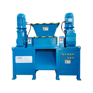 VANEST OEM ODM Twin Shaft Scrap Metal Plastic Shredder Machine Price