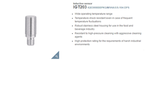 IIT213 IIT216 IIT217 IIT218 IIT219 <b>Sensor</b> Proximity <b>Switch</b> - Product Image 3