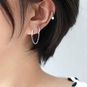 Orecchini Pendenti a Catena Lunga per Donne, Gioielli per Orecchie con Pietre Scintillanti, Moda per Uso Quotidiano e Feste - Product Image 5