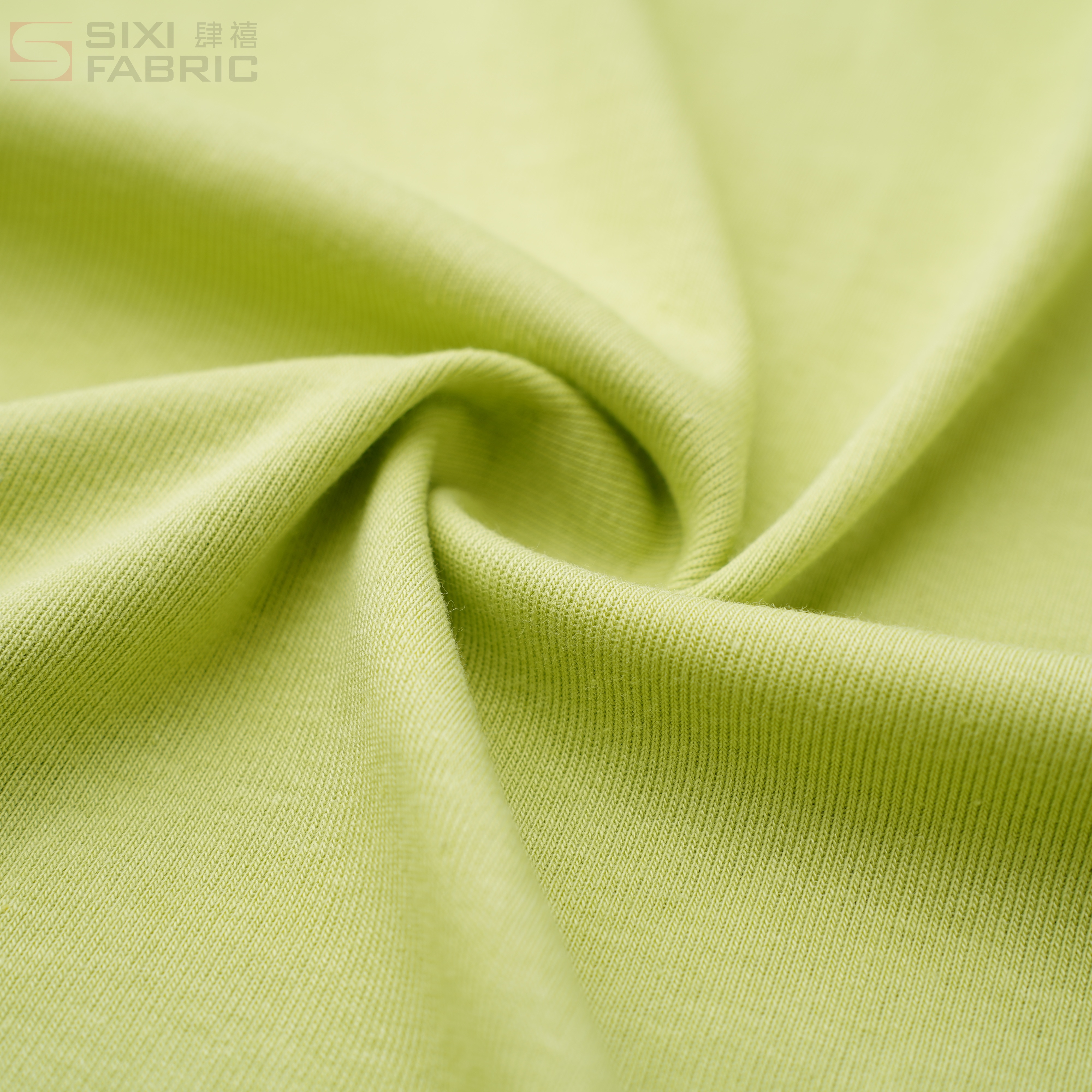 Factory Direct EcoCosy Free Cut Rib Fabric Cotton Viscose Spandex in Stock MOQ 1 Meter
