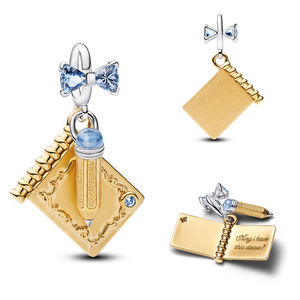 Abalorios de Plata 925 con Diseños de Corazón, Sello, Hongo, Flor de Circonita, Reloj de Arena y Tacones Altos, para Pulseras y Collares, Joyería Fina, Regalo - Product Image 4