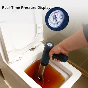 2023 outils de dragage à haute pression d'air domestique nouveau Type piston de toilette électrique et évier pistolet à Air écologique et tuyau - Product Image 3