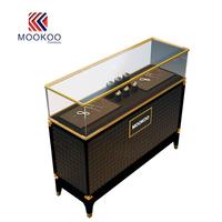 Kiosque à bijoux moderne et personnalisé avec éclairage LED et montage facile pour centres commerciaux de luxe et livraison gratuite