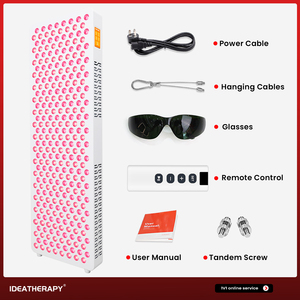 IDEATHERAPY Macchina per Terapia a Luce Rossa e Infrarossi RLPRO300MAX, Dimensione Più Popolare 92CM, Terapia a Luce LED Rossa e NIR - Product Image 3