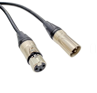 Câble de microphone XLR de haute qualité en gros, adapté aux équipements de scène et aux systèmes d'éclairage