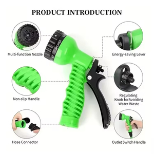 50ft 75ft 150ft 200FT Flexible Hose Set Nozzle Gun Car Washing Magic Plastic Water Pipe Sprayer Expandable Garden - Product Image 5