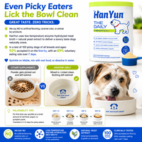 Compléments alimentaires naturels pour renforcer le système immunitaire canin, poudre de micro-vitamines et de minéraux pour chiens, sans céréales, riches en protéines, nutriments pour animaux de compagnie