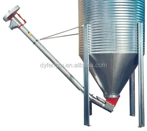 Silos 50 toneladas armazenamento de grão, 3t -30t, grão pequeno, silo para aves, animal, alimentação, tanque de alimentação, aço galvanizado, para venda