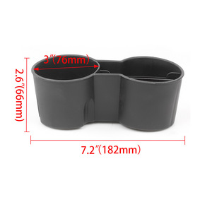 Porte-gobelet Tesla Model 3 Y, boîte de rangement en TPE avec fente pour cartes, organiseur de siège - Product Image 2