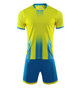 Voetbalshirt Multicolor Snel Droogend Set Aangepaste Professionele Trainings Voetbalclub Uniform Korte Mouw Voetbalshirt - Product Image 6