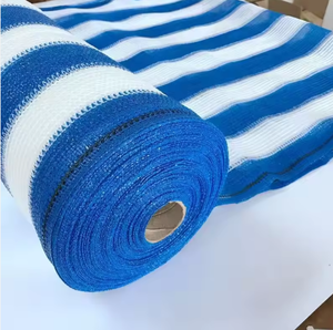 Filet pare-soleil tissé en HDPE bleu et <span class=keywords><strong>blanc</strong></span>, <span class=keywords><strong>rectangulaire</strong></span>, carré, pour jardin - Product Image 1