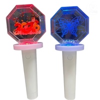 Nuevo Diseño, Lámpara de Mano con 15 Colores, Barra Luminosa, Luz para Conciertos y Eventos, Barra Acrílica para Animar en Conciertos, Barra Luminosa