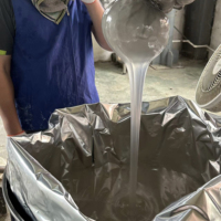 Adhésif thermofusible polyuréthane PUR Luyao pour le collage de meubles et le travail du bois, pâte liquide blanche, forte adhérence, imperméable