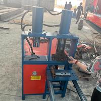 Machine d'encoche de coupe d'angle de tube d'acier inoxydable hydraulique pour le soudage
