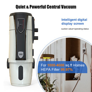 Aspirateur central commercial pour hôtels haut de gamme avec écran OLED et fonction humide/sèche - Product Image 2