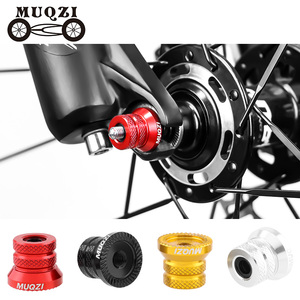 MUQZI Écrou de levier de dégagement rapide pour vélo Moyeu M5 Brochettes <span class=keywords><strong>avant</strong></span> arrière Vis de dégagement rapide Vis de moyeu de <span class=keywords><strong>roue</strong></span> de vélo - Product Image 1
