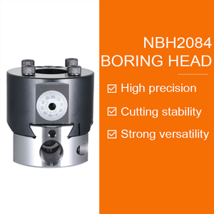 Porte-outil Bt40 Bt50 SK MT NT R8 compatible avec le jeu de têtes d'alésage NBH2084 pour fraiseuse, barre d'alésage <span class=keywords><strong>NBJ</strong></span>, bouton de réglage fin OEM - Product Image 3