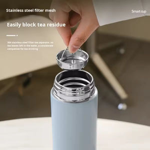 สินค้าขายดีประจำปี 2026 แก้วน้ำเก็บอุณหภูมิขนาดพกพา พร้อมหน้าจอ LED แสดงอุณหภูมิแบบดิจิตอล - Product Image 3