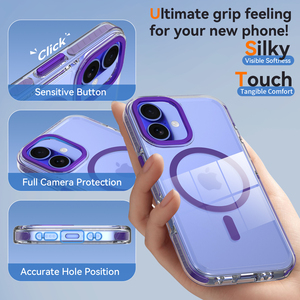 <span class=keywords><strong>Funda</strong></span> Magnética Premium a Prueba de Golpes para <span class=keywords><strong>iPhone</strong></span> 16 17 18 <span class=keywords><strong>Pro</strong></span> <span class=keywords><strong>Max</strong></span>, Carcasa Protectora Personalizada al por Mayor - Product Image 2