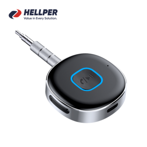 2025 HG gran oferta J22 adaptador de coche portátil para <span class=keywords><strong>Bluetooth</strong></span> 5,0 adaptador de Audio inalámbrico Micrófono estéreo cargador de coche amplificador para todos los coches - Product Image 1