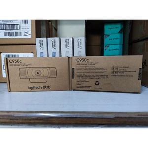 Webcam professionnelle Logitech <span class=keywords><strong>C930c</strong></span> 1080P, vue large à 90 degrés, zoom numérique 4X, double micro, obturateur de confidentialité, caméra de conférence USB - Product Image 6