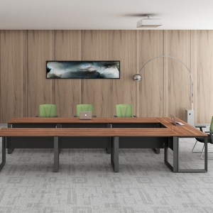 Venta Directa de Fábrica, Proveedor de Muebles de Oficina Modernos de Alta Tecnología para Sala de Juntas, Escritorio, Mesa y Sillas para Conferencias - Product Image 2