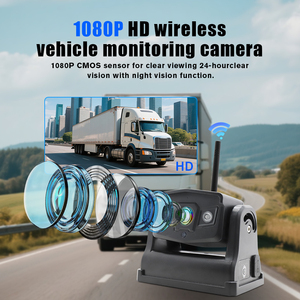 <span class=keywords><strong>Caméra</strong></span> numérique sans fil magnétique HD pour une installation rapide, remorque, camion, camping-car, fourgon, vue arrière, sécurité |   Prix d'usine OEM - Product Image 2