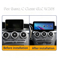 Reproductor Multimedia con GPS para Mercedes-Benz C GLC W205 NTG5.0 10.25/12.3, Android 13, 8 Núcleos, 8+128GB, CarPlay Inalámbrico, Android Auto
