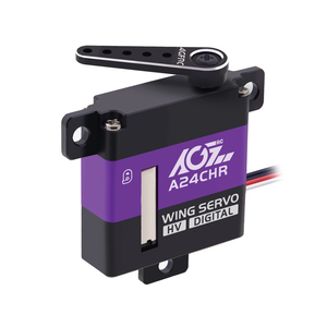 AGFRC A24CHR 8KG High Torque 8.4V HV 0.10s 10mm CLS Wing Programmable Digital 25T <b>Mini</b> RC Airplane Turbojet <b>Robot</b> Car - Product Image 1