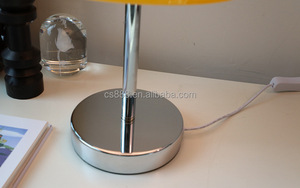 Mini lampe de table led E27 en verre, forme <span class=keywords><strong>champignon</strong></span>, design nordique, veilleuse pour la décoration intérieure, Orange <span class=keywords><strong>et</strong></span> blanche - Product Image 5