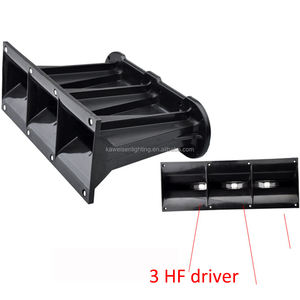 塑料线阵列三孔高音扬声器ABS喇叭44毫米音圈扬声器喇叭26毫米出口波导，用于专业音频系统应用 - Product Image 4