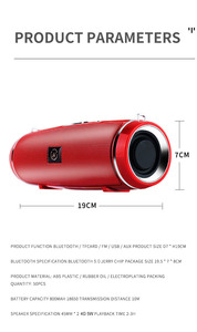 Altavoz Portátil TG117, Envío en <span class=keywords><strong>24h</strong></span> desde Almacén en EE. UU., Altavoz Inalámbrico Impermeable, Mini Subwoofer para Música al Aire Libre - Product Image 6